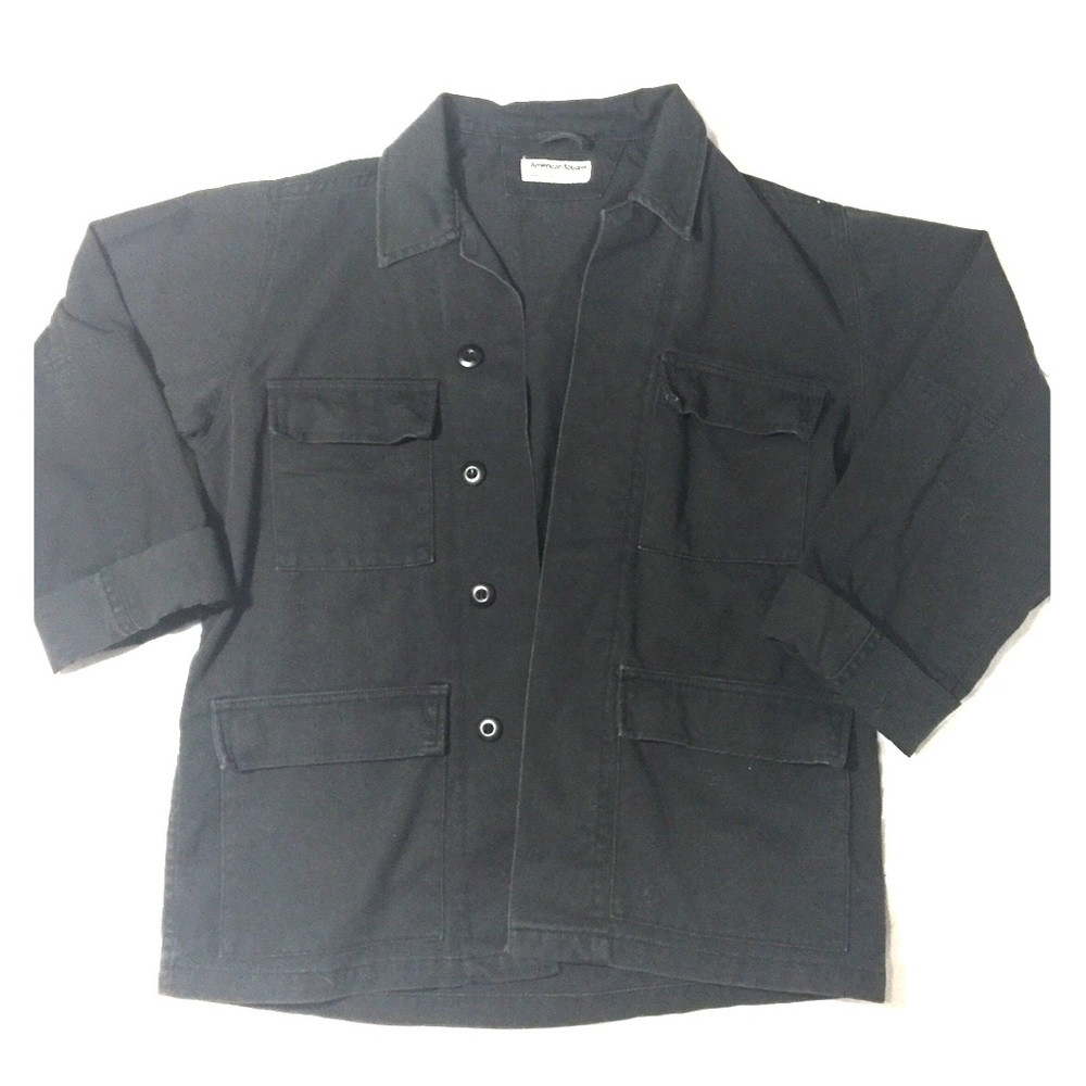 American apparel black jacket